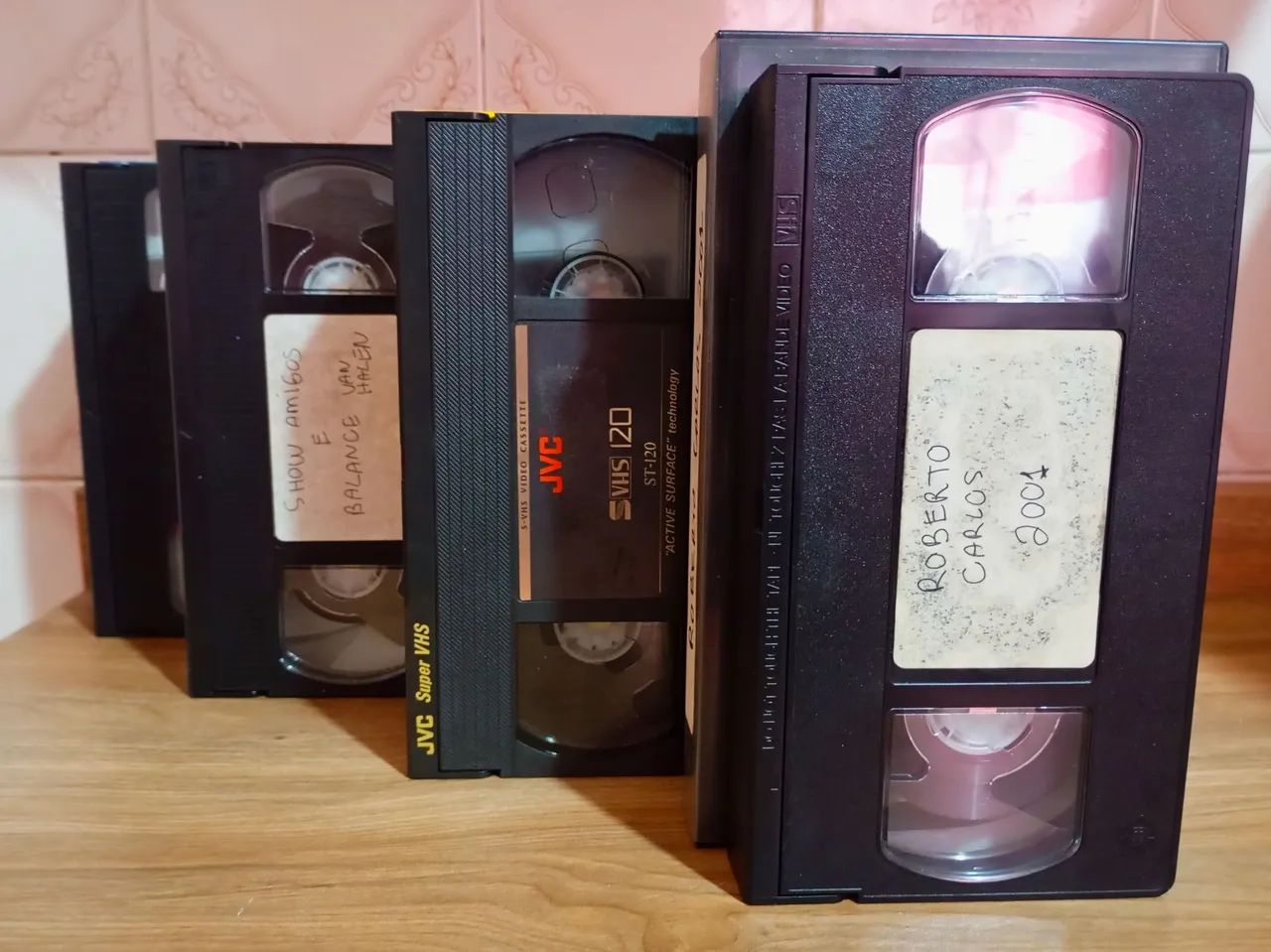 Combo C/ 02 Fitas VHS Vários Shows Musical Gravados Da TV - Foto 3