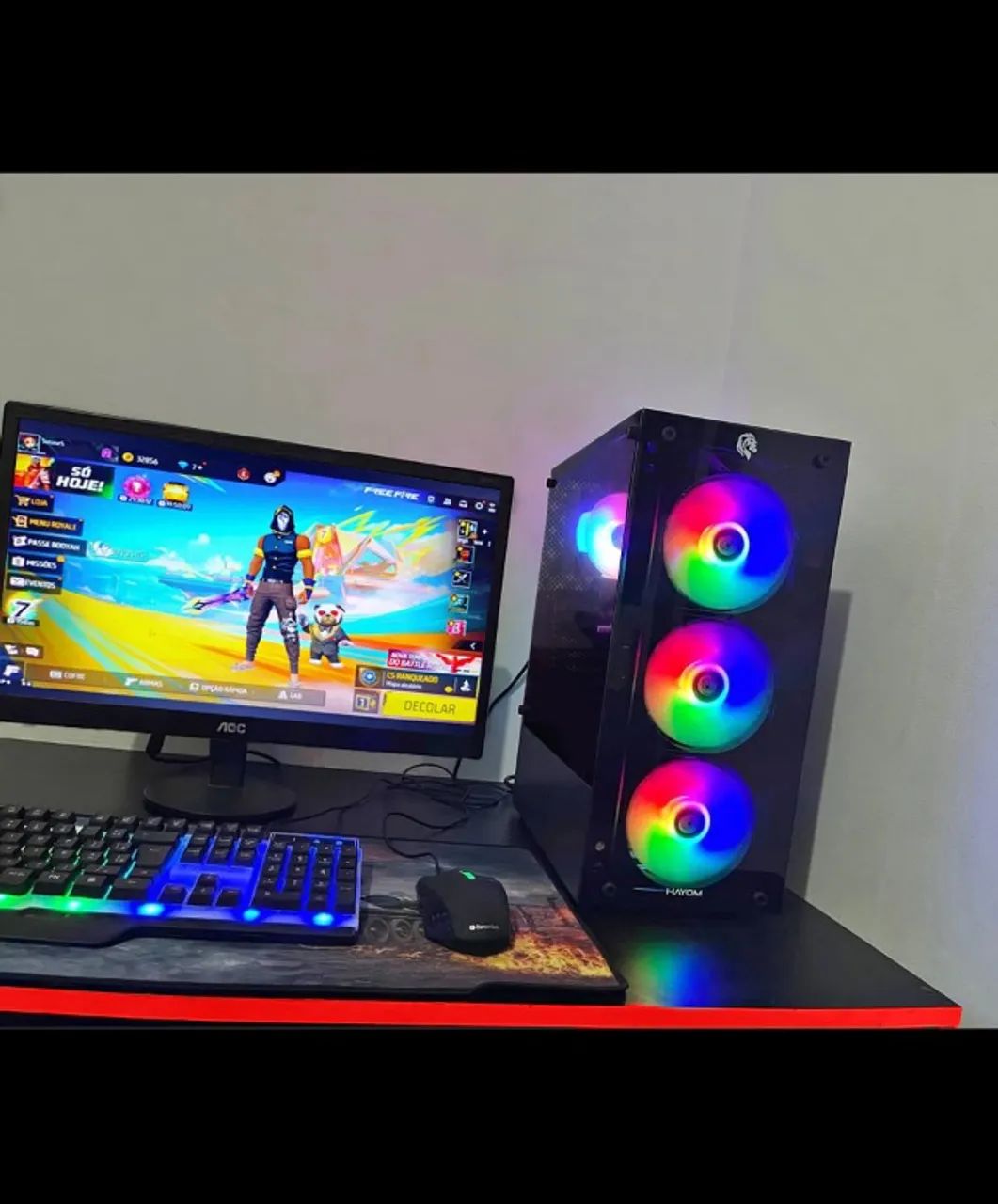 PC Gamer Ryzen 5  ( Roda Qualquer Jogo )
