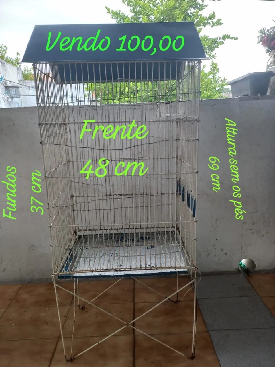 Gaiola para Pássaros - R$ 100,00 CADA UMA - Foto 2