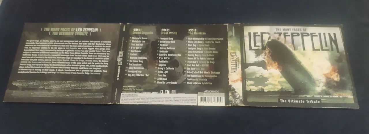 Box 3 Cd's Led Zeppelin - The Many Faces (Excelente) - Foto 5