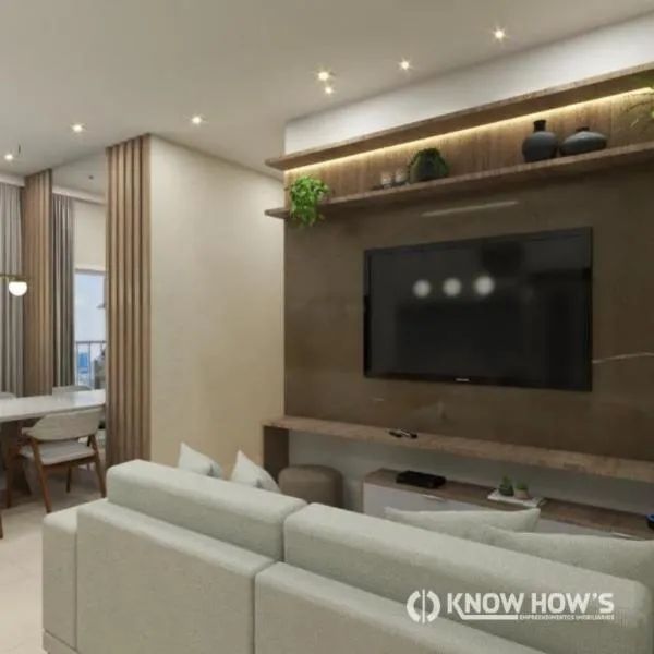Apartamento para venda com 64 metros quadrados com 2 quartos em Despraiado - Cuiabá - MT - Foto 2