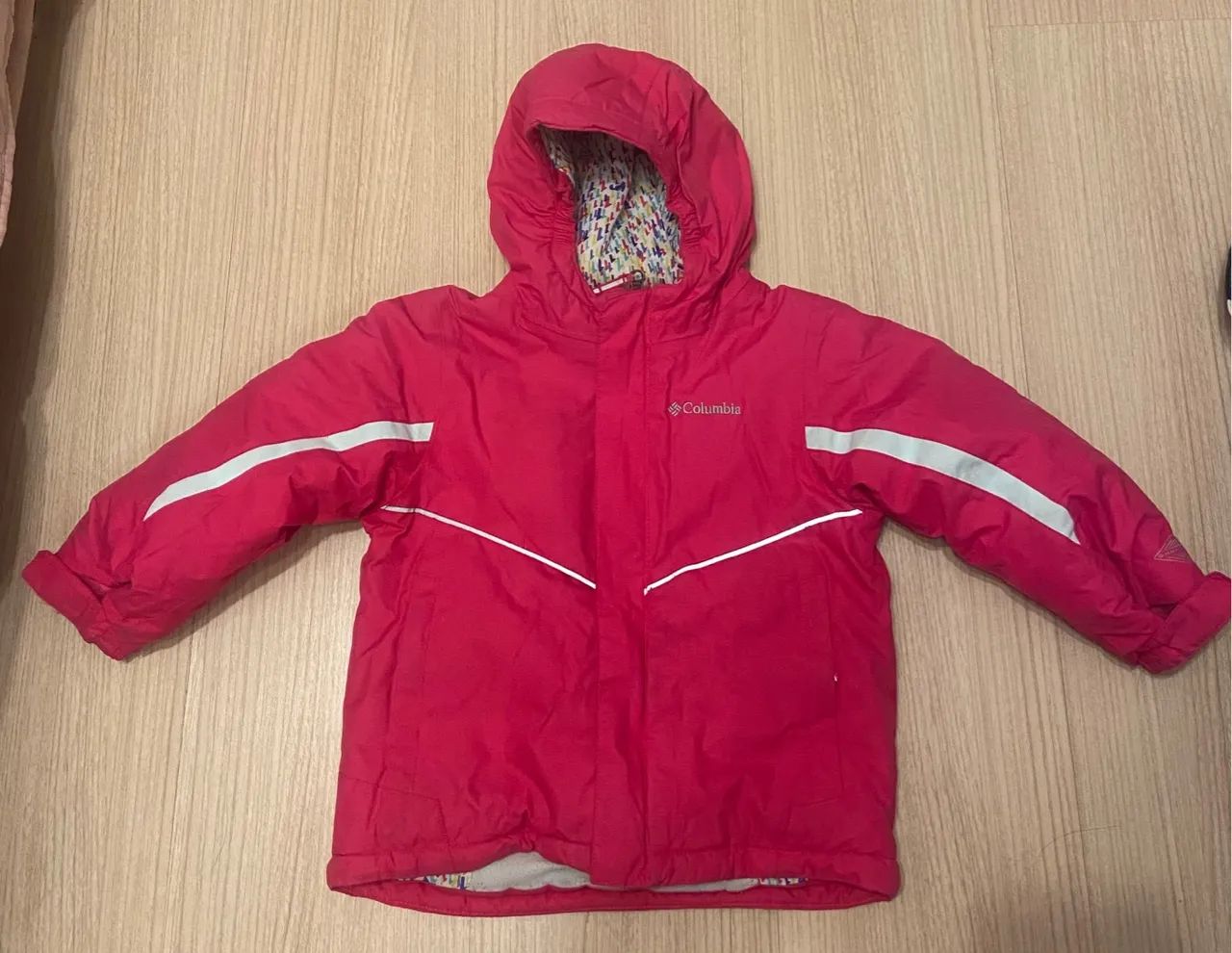 Conjunto Columbia Pink - Macacão Jaqueta ski Neve Infantil Impermeável 3T