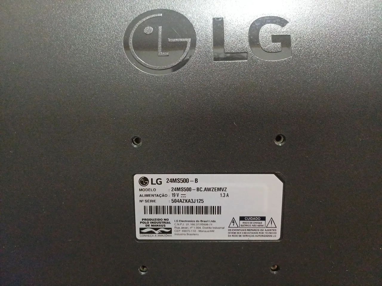 Monitor Gamer LG 100 HZ -  24MS500-B - Foto 3