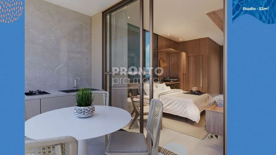 Flat com 1 quarto em Carneiros - Foto 2