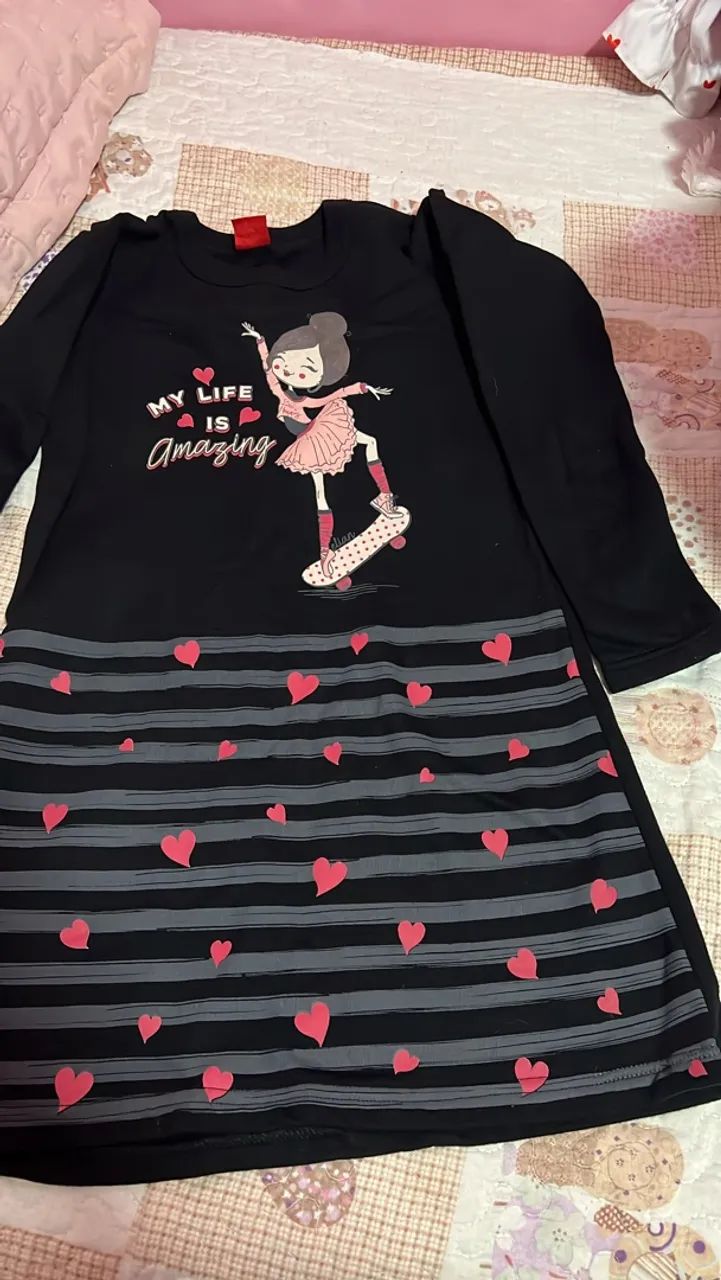 Roupas menina tamanho 8 impecável  - Foto 3