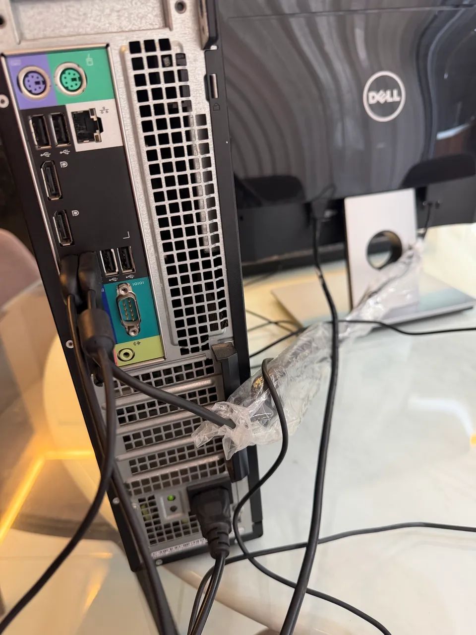 Desktop Dell i5 Optiplex 7010 com Monitor Dell 22? com hdmi - Foto 4