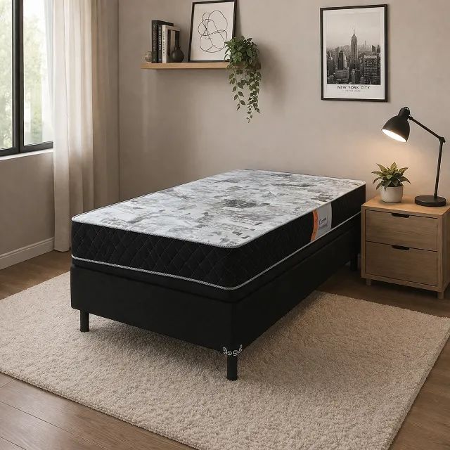 CAMA DE SOLTEIRO D23 PRONTA ENTREGA - PARCELAMOS SEM JUROS