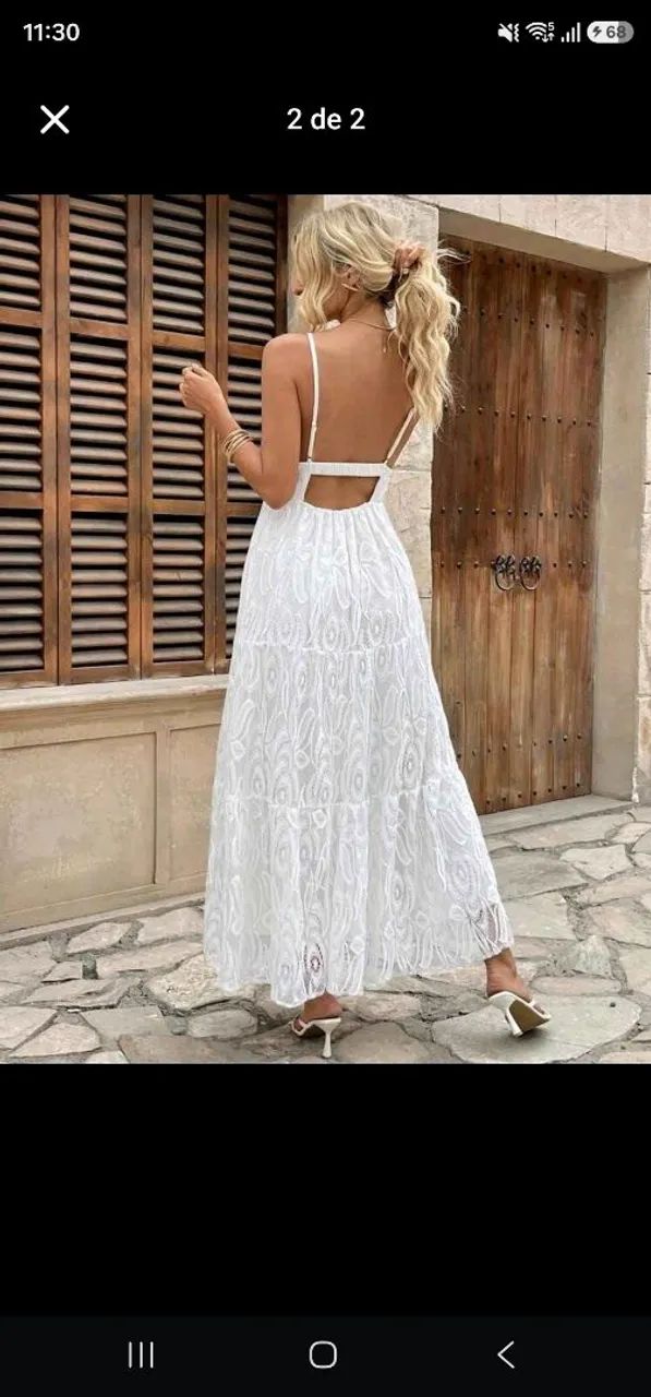 Vestido branco - Foto 2