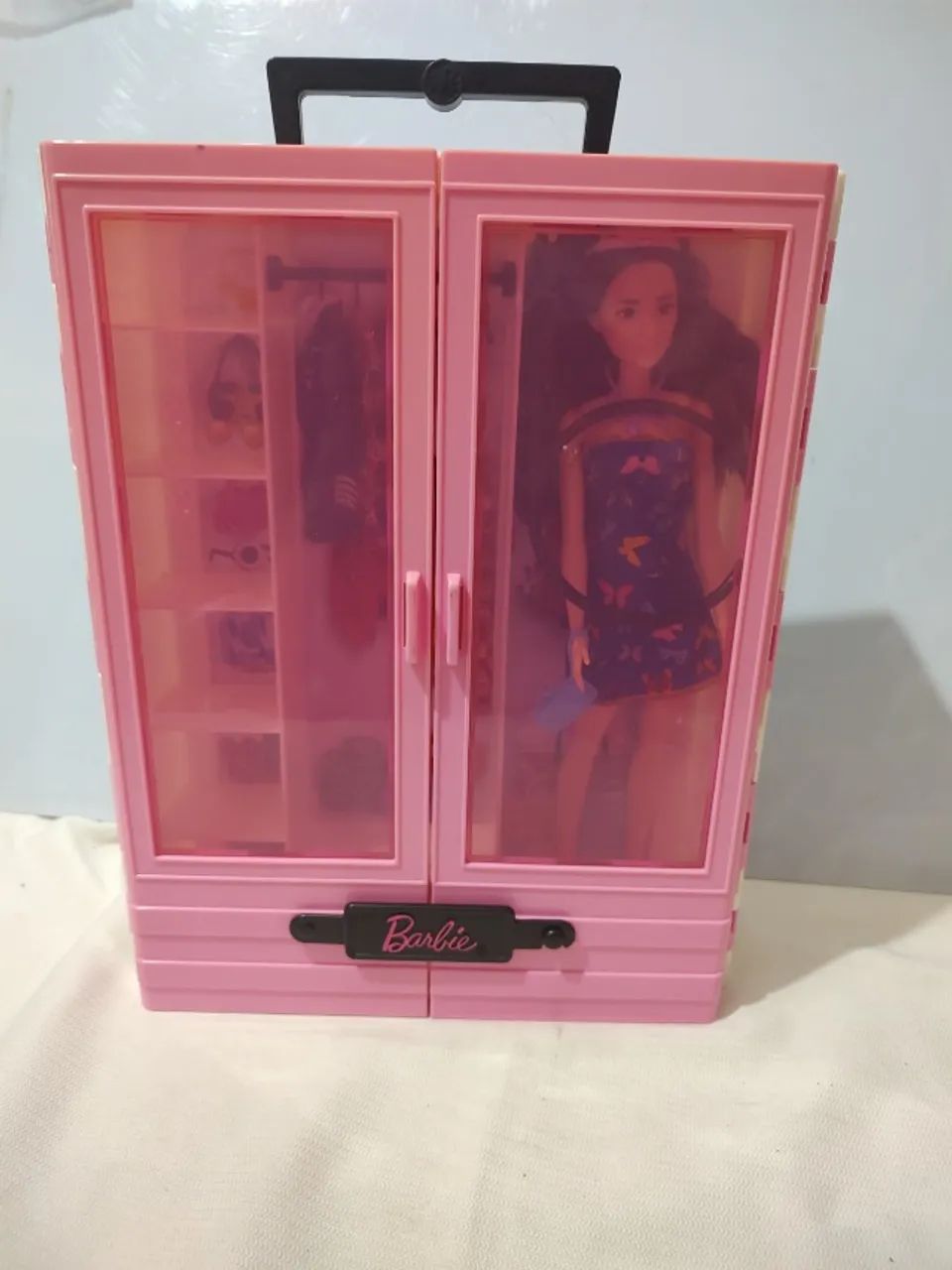 brinquedo closet rosa com boneca mattel - 32cm - Foto 2