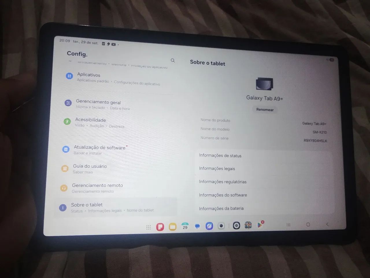 Tablete Tab A9+ - Foto 3