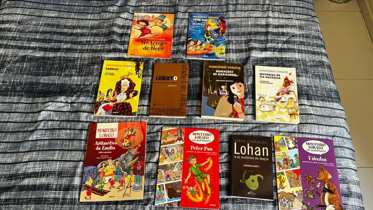 Livros infantis cada 50,00