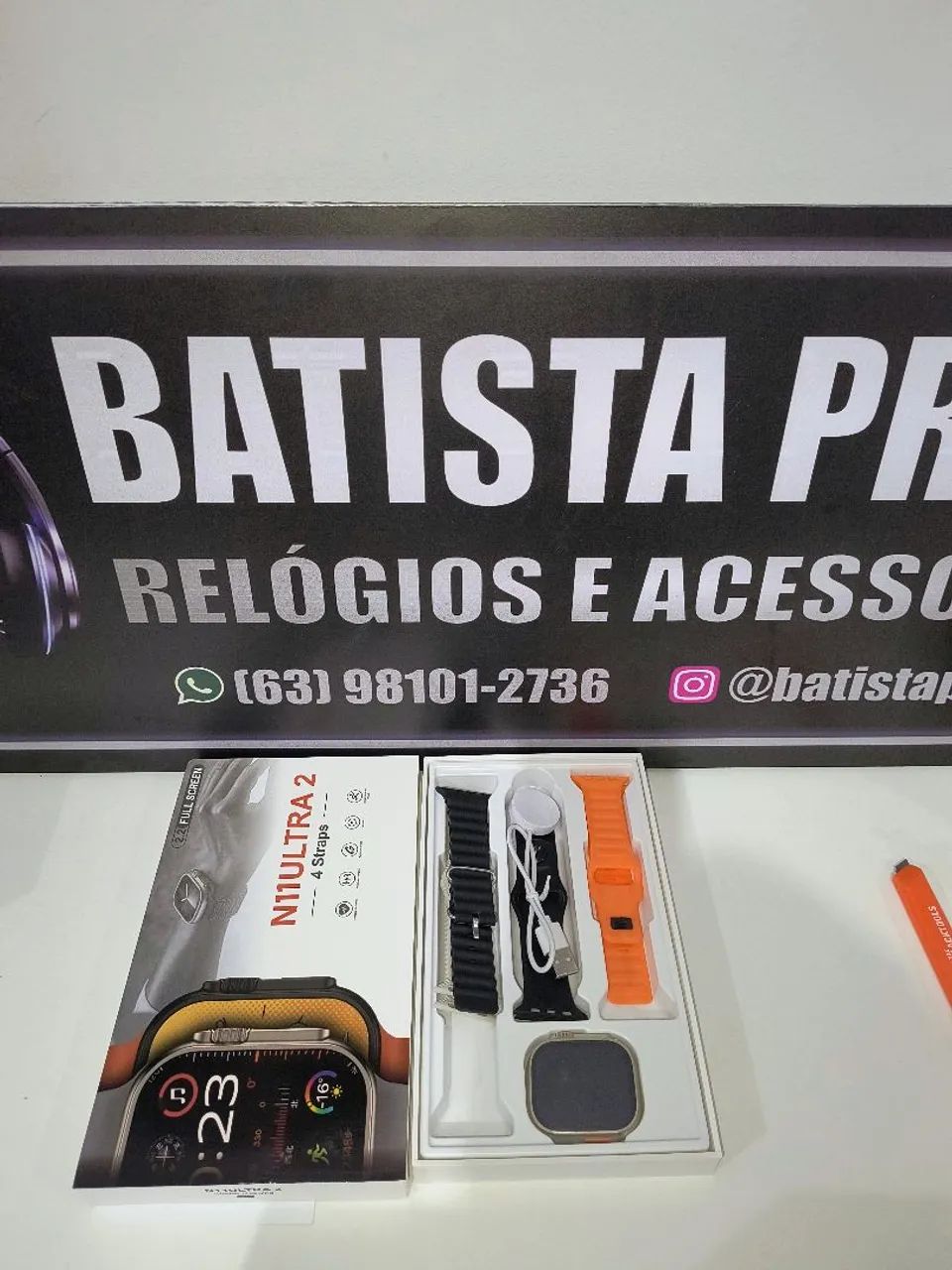 Smartwatch Ultra 2 - Novo na caixa - Foto 2