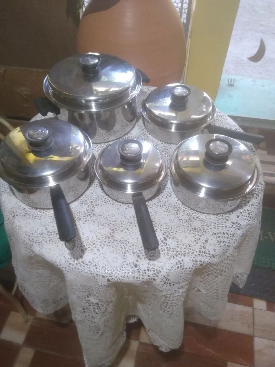 Conjunto panelas inox - Foto 2