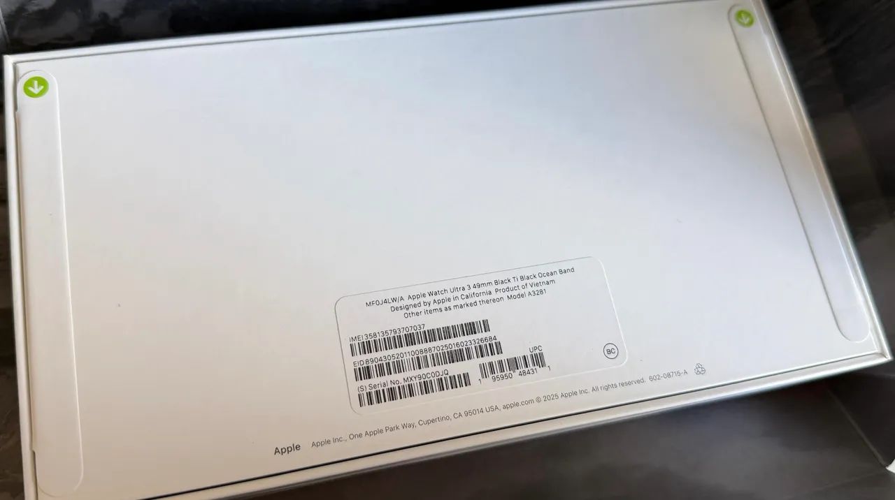 Apple Watch ultra 3 preto gps celular  - Foto 4