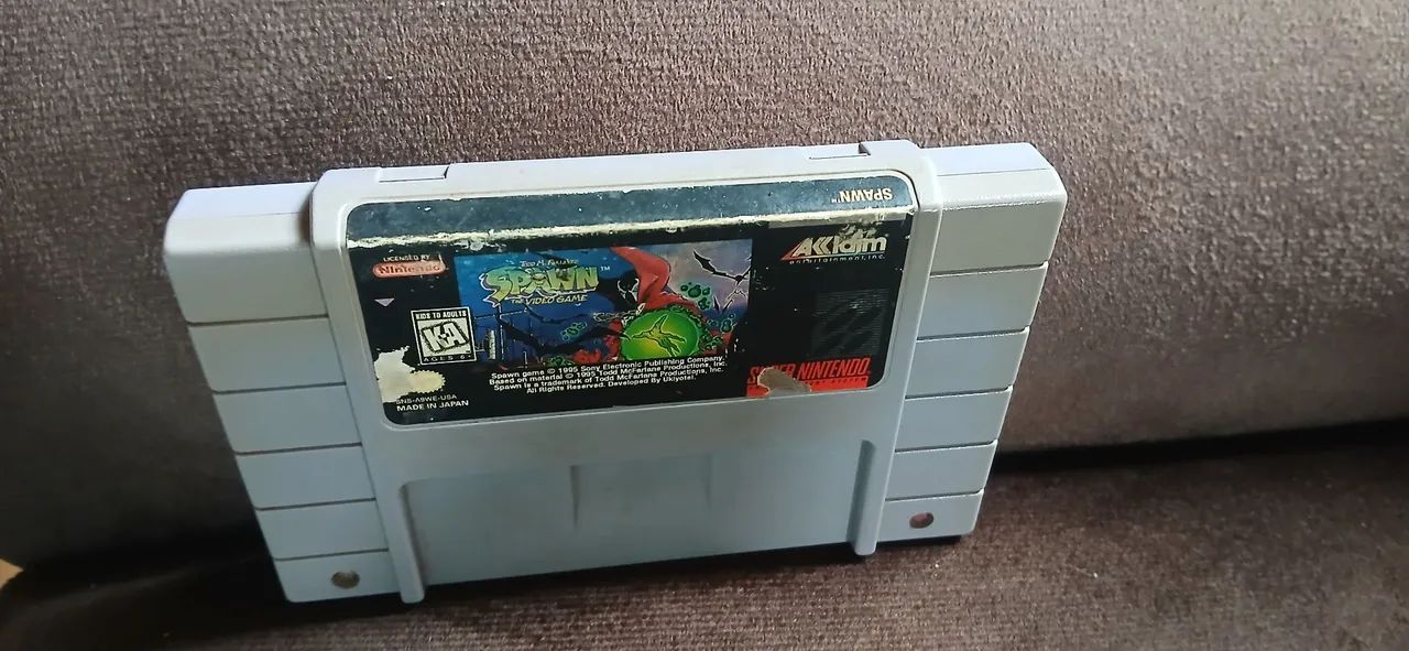Cartucho super nintendo original Spawn - Foto 2
