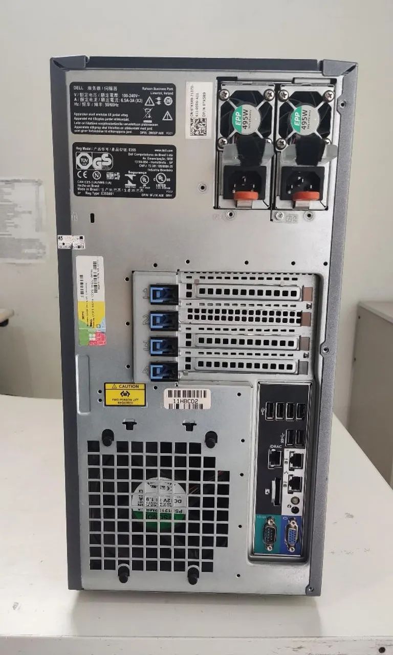 Servidor Dell PowerEdge T330<br>*Configuração:* - Foto 2
