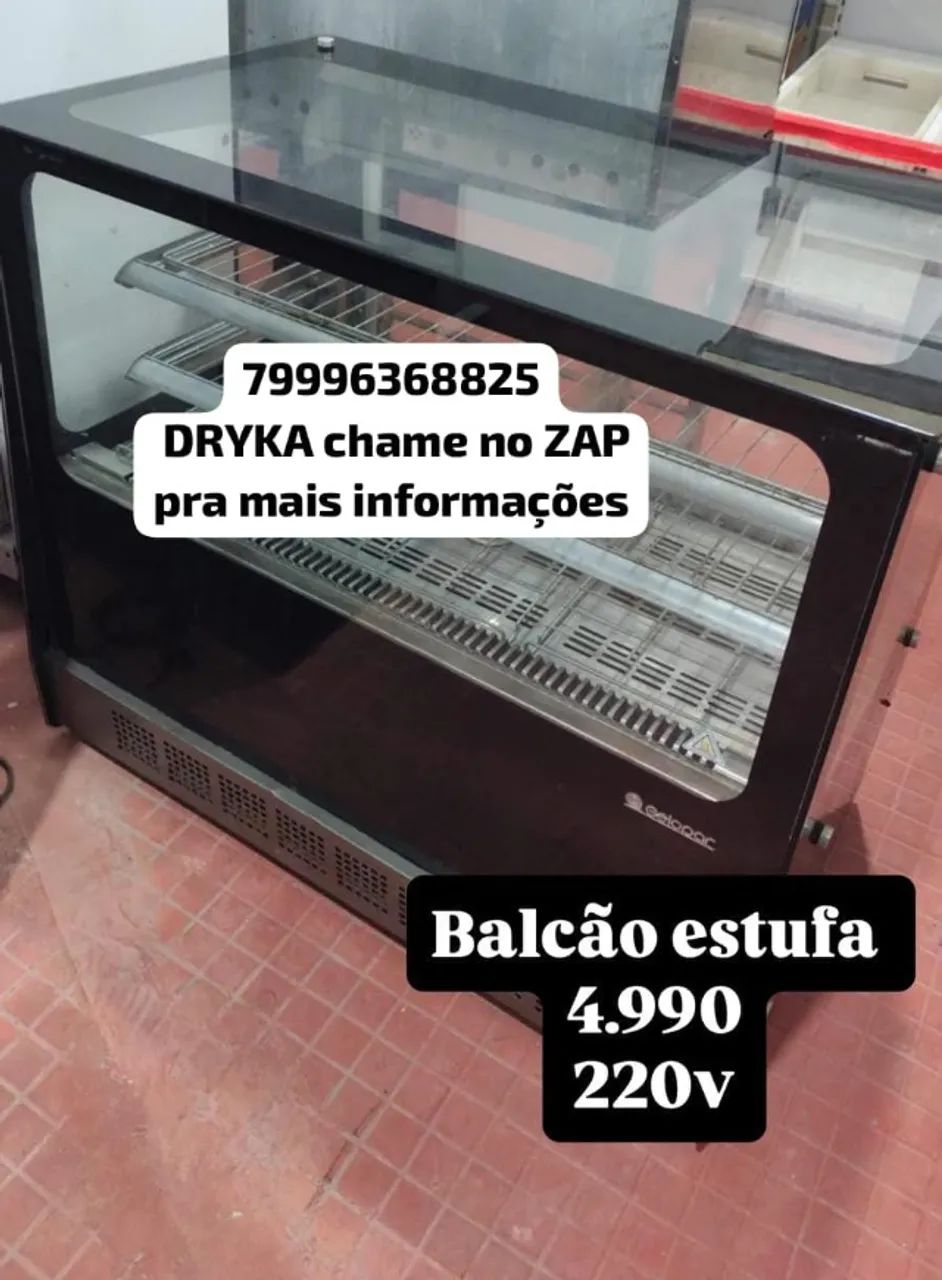 estufa balcao top