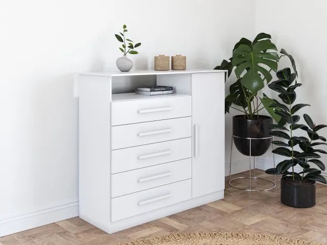 Cômoda em MDF Madri com Porta  (Nova) - Foto 3