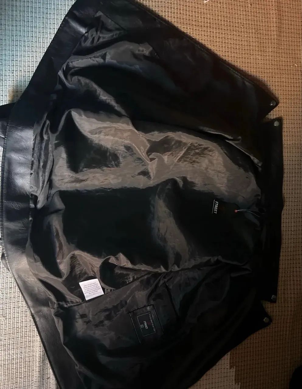 Jaqueta de Couro biker Masculina original  - Foto 5