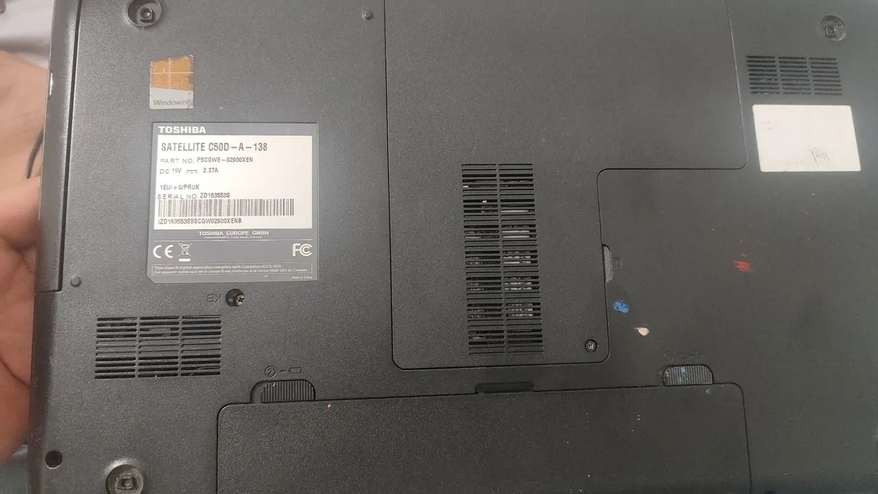 Notebook Toshiba Satellite C50D-A-138 | 4GB RAM - Foto 2