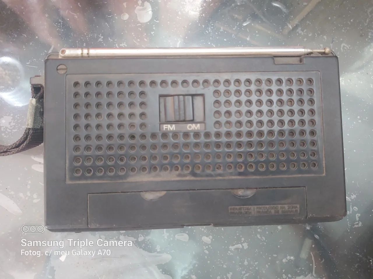 Rádio Philips AM/FM antigo.  - Foto 3