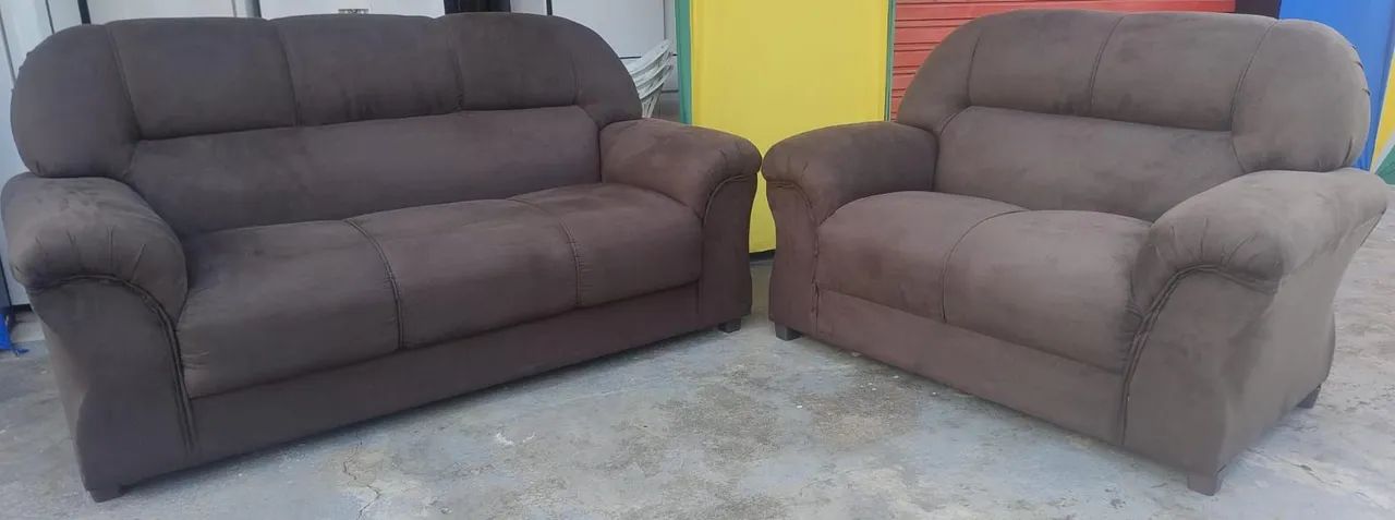 JOGO SOFÁ NOVO. FAÇO A ENTREGA * 