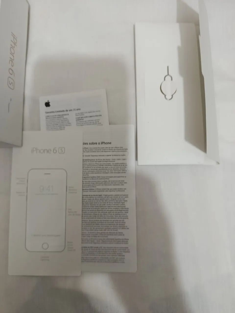 Caixa De Reposição Do Iphone 6s-conservada (Usado) - Foto 4