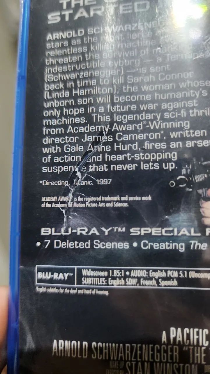 Blu-ray O Exterminador Do Futuro Vejam As Fotos Lacrado - Foto 3