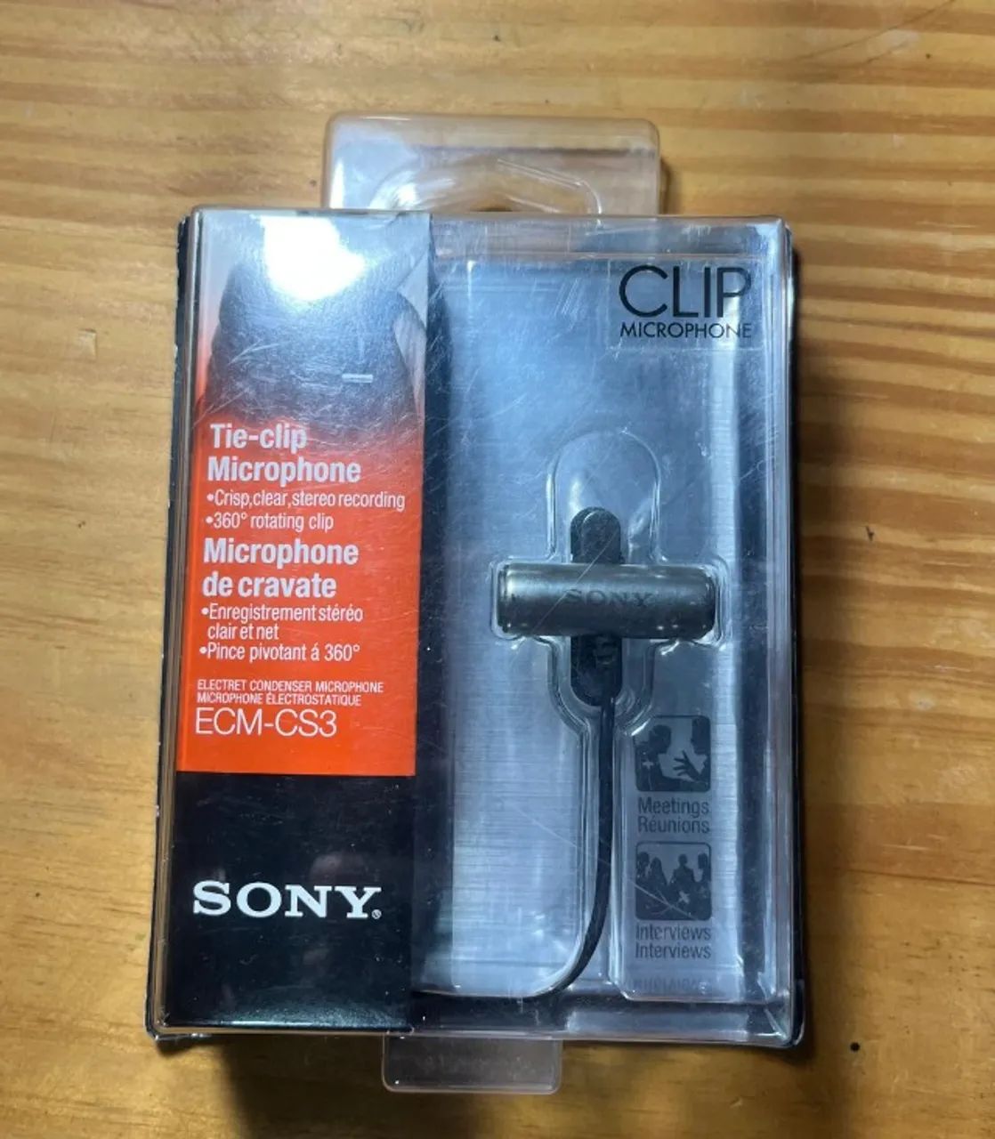 Microfone De Lapela Sony Ecm-cs3 - Youtuber, Instagram - Foto 3