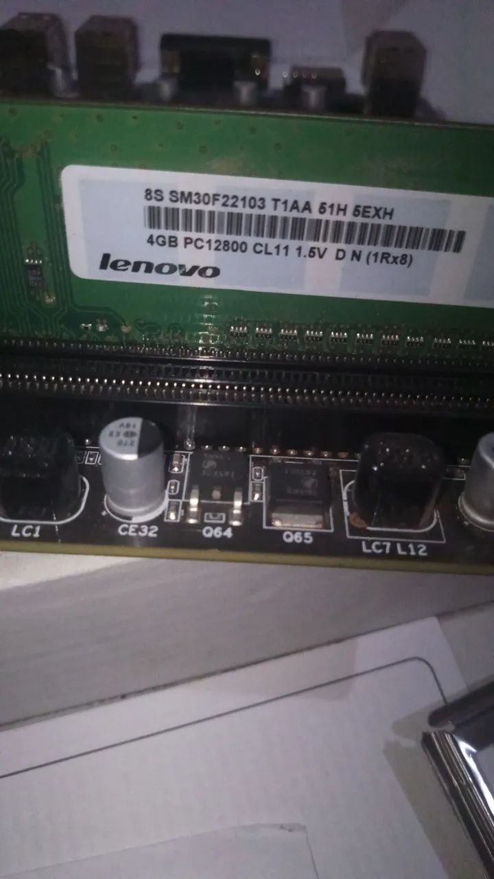 VENDO PLACA MAE H61 NA CAIXA  - Foto 6