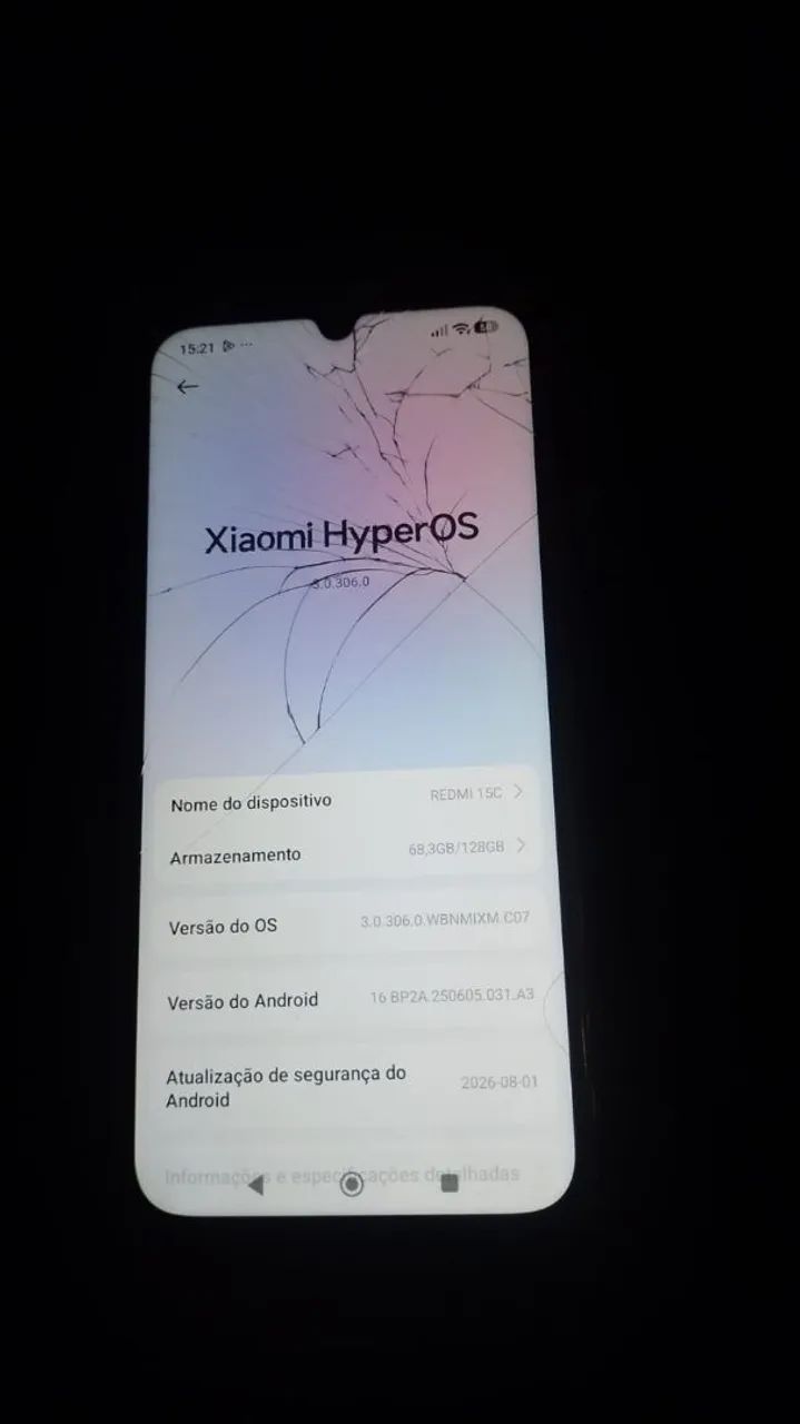 Redmi 15c 128gb trincado - Foto 3