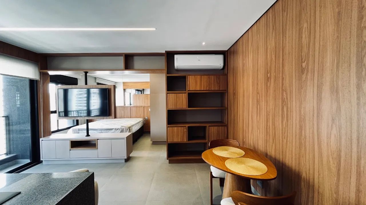 Apartamento Mobiliado 41m² no Setor Oeste | 1 Quarto - Foto 5