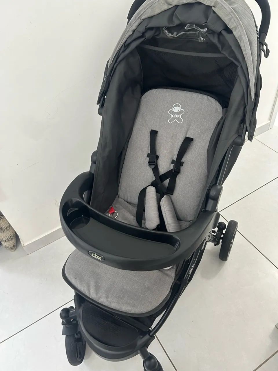 Carrinho de bebê + bebê conforto CBX - Foto 4