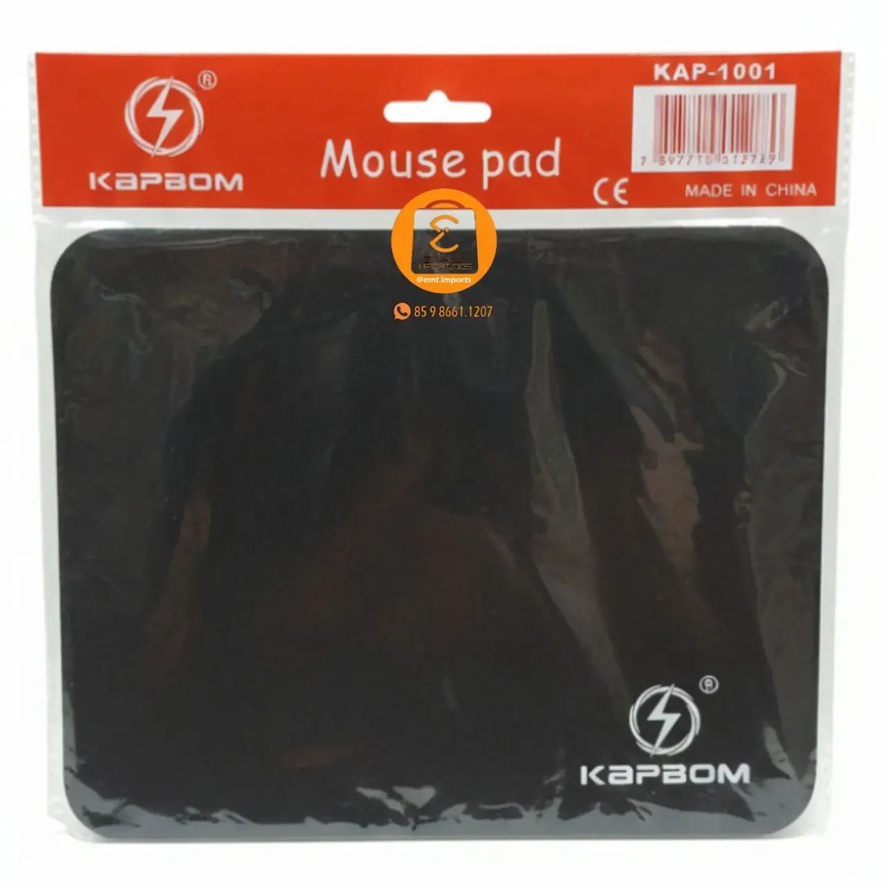 Mouse Pad KAPBOM Preto