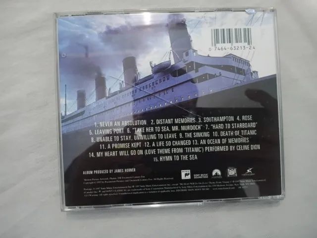 Cd Titanic Music From The Motion Picture - Foto 2