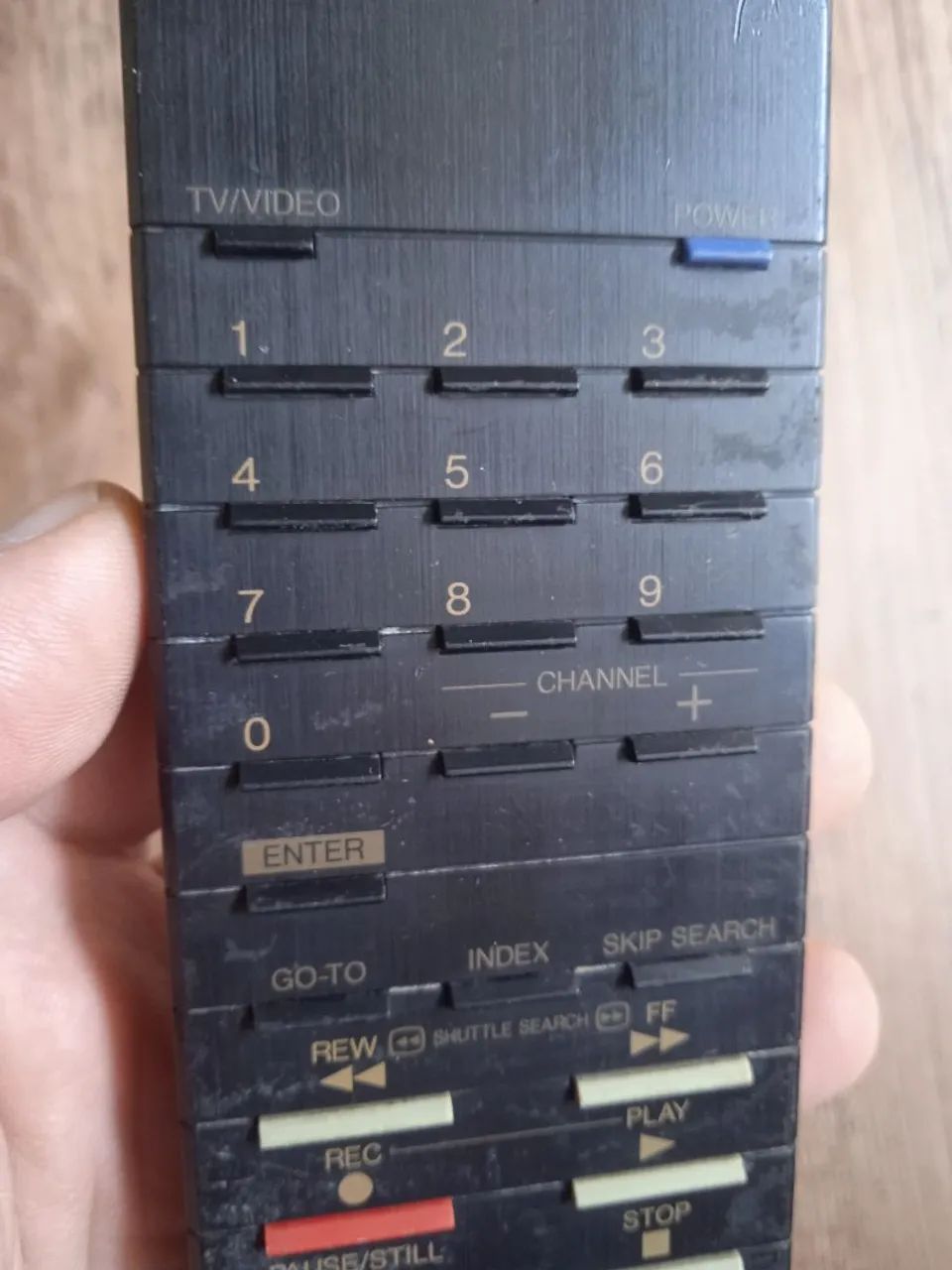 Controle remoto JVC para videocassete modelo HR-J507MS funcionando <br> - Foto 3