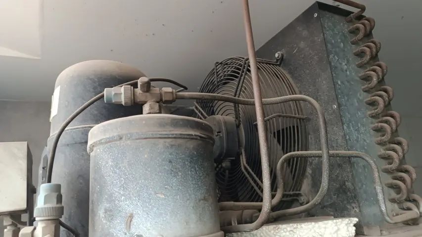 camara fria 220 volts motor 2 CV placas 10o mm - Foto 4