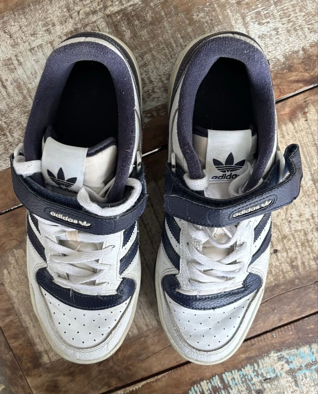 Adidas Forum Low White Shadow Navy 42 - Foto 2