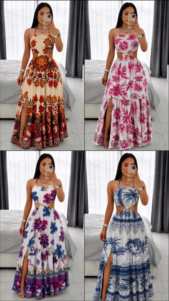 Vestido Dunas Forrado