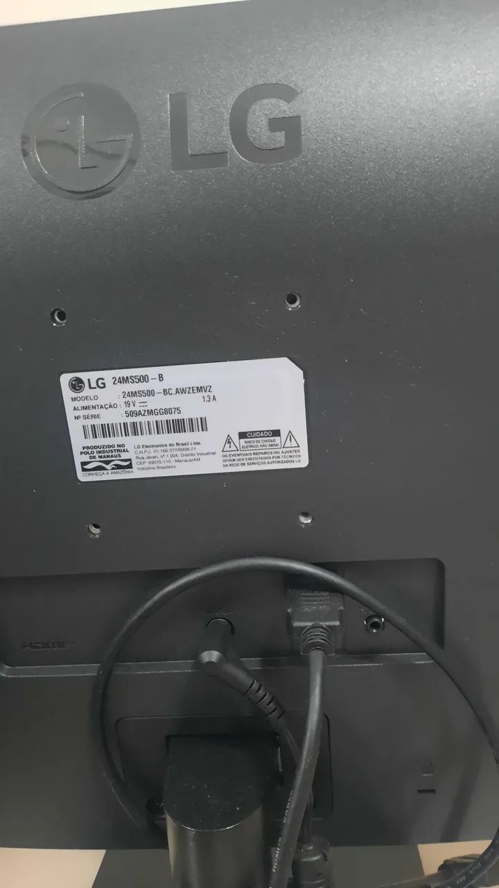MONITOR LG 24PL - SEMINOVO - Foto 3