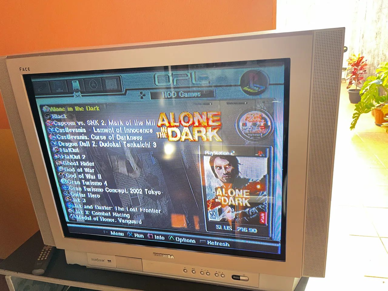 TV de tubo Toshiba Face 34 polegadas 