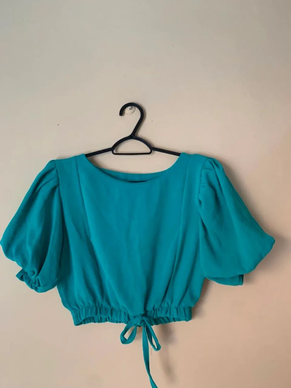 Blusa verde estilo cropped  - Foto 2