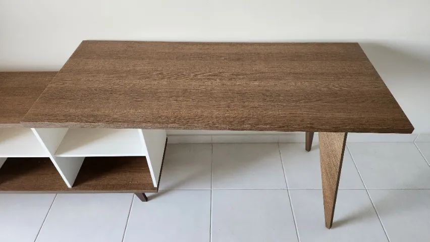 Mesa Computador com 3 gavetas  - Foto 3