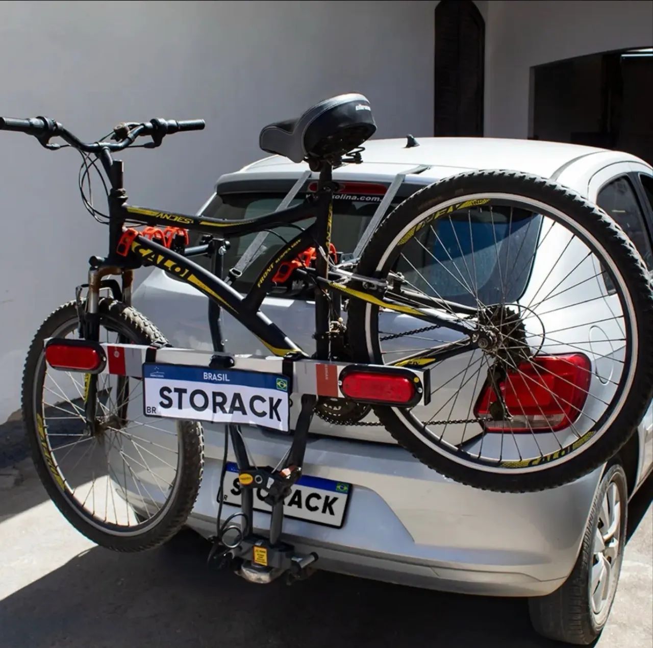 Transbike Em V Para Engate 3 Bikes