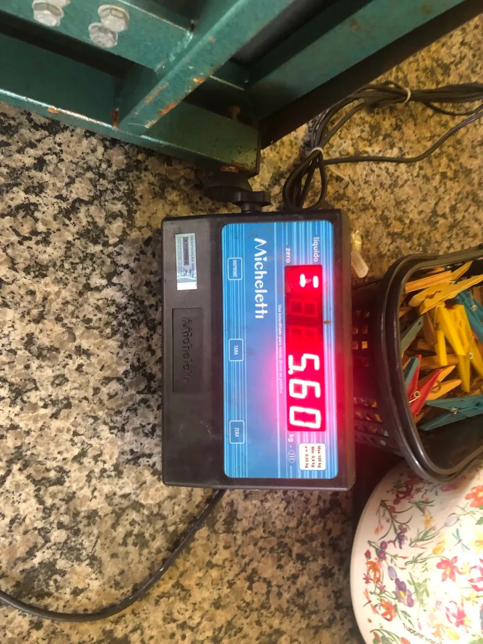 Balança comercial eletrônica de 100 kg - Foto 5