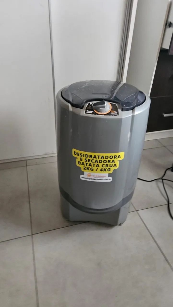 Secadora e desidratador de batatas 
