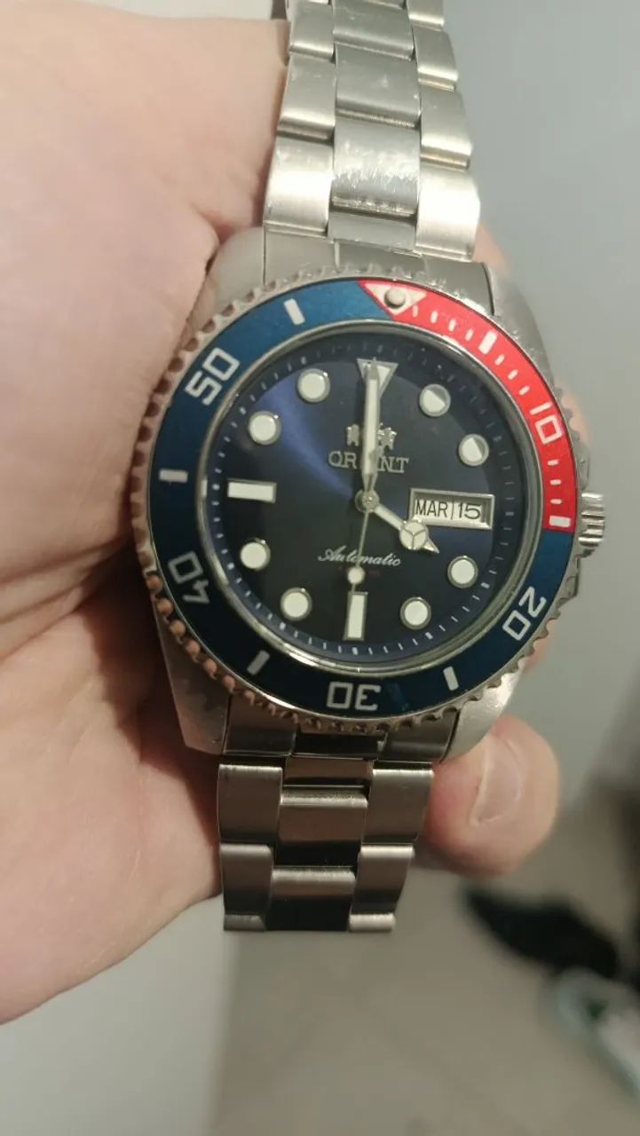 Orient submariner pepsi 42 mm