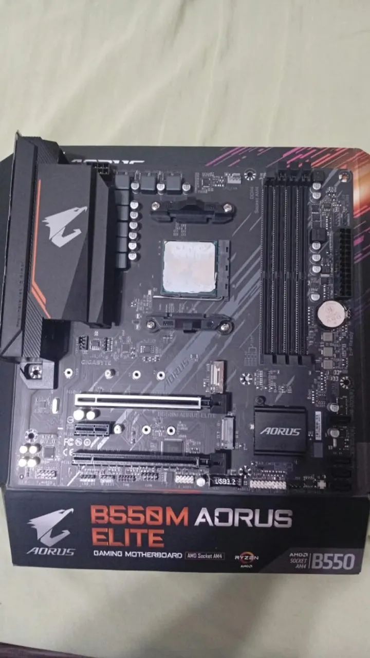 Aorus B550 Ryzen 5500 6/12
