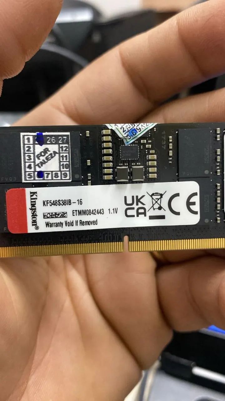 Memória ddr5 notebook 16gbs - Foto 3
