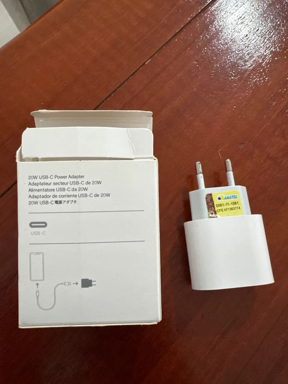 Fonte apple 20w na caixa para iPhone 13 - Foto 3